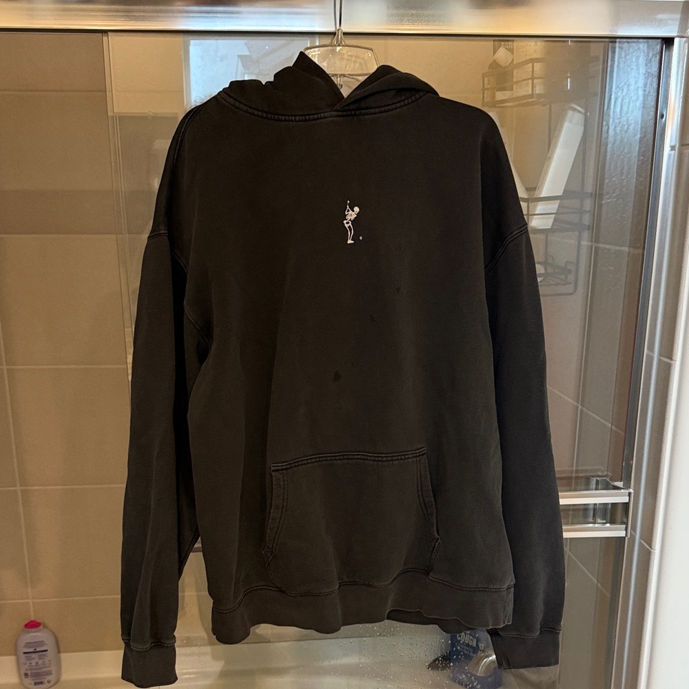 True linkswear Hoodie skeleton man golfer logo XXL